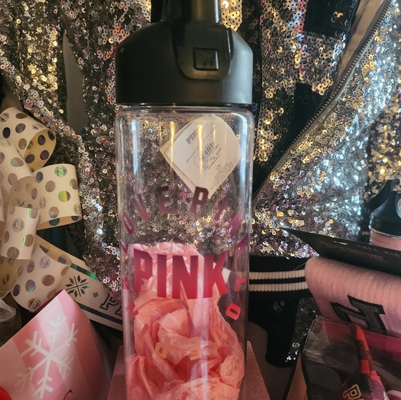 NWT Victorias Secret PINK water bottle/sponge READ AD - Picture 5 of 5